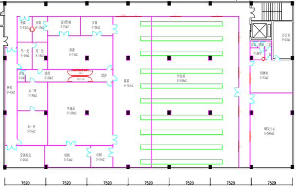 無(wú)塵車間規(guī)劃圖